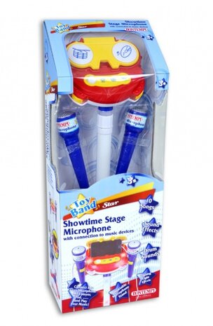 dubbele podiummicrofoon Showtime 89 cm