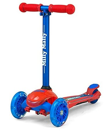 kinderstep Zapp Scooter Redcom junior rood/blauw