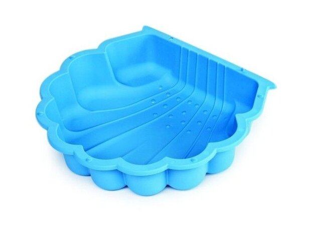 zandbak Schelp 87 x 78 x 18 cm  blauw