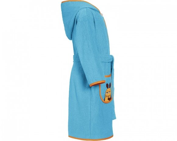 badjas muis aqua junior maat 122/128