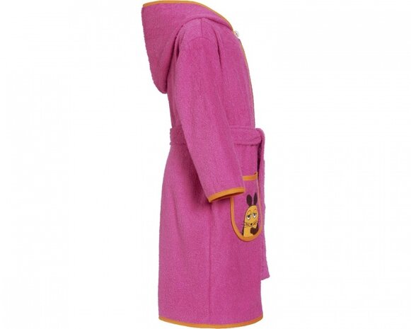 badjas muis roze junior maat 74/80