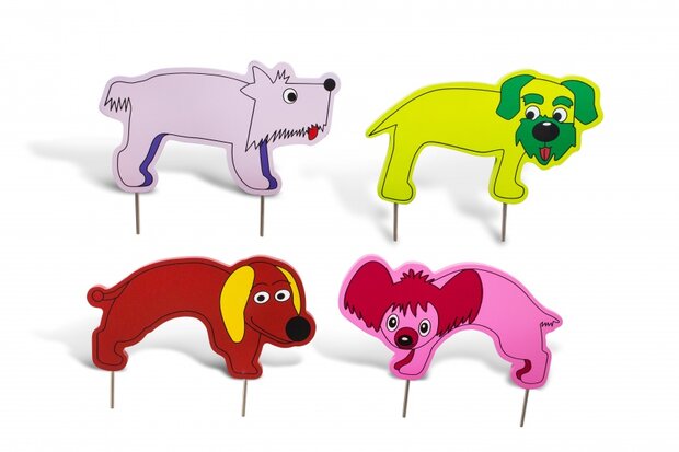 croquetspel Crocket Jr 11-delig multicolor