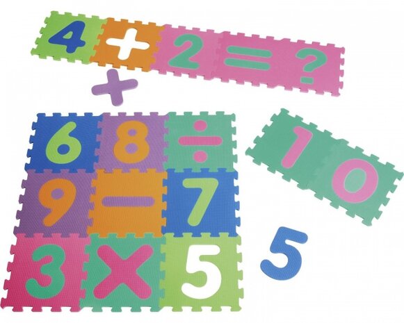 vloerpuzzel junior 30 cm 16-delig