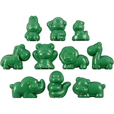 zandvormpjes 36 stuks multicolor
