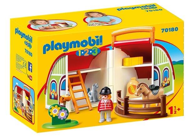 1, 2, 3 - Mijn meeneem manege (70180)