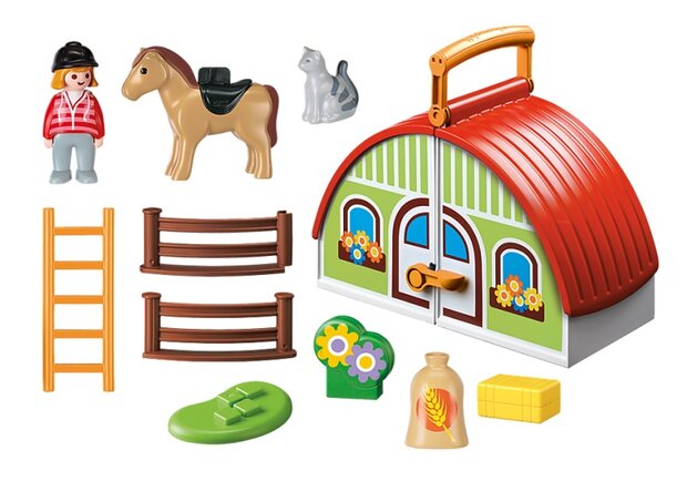 1, 2, 3 - Mijn meeneem manege (70180)