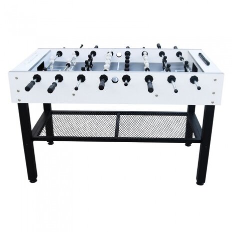 voetbaltafel Freestyle Pro 141 x 74 x 88 cm wit/zwart