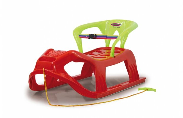 Snow Star slee met rugleuning rood 90 cm