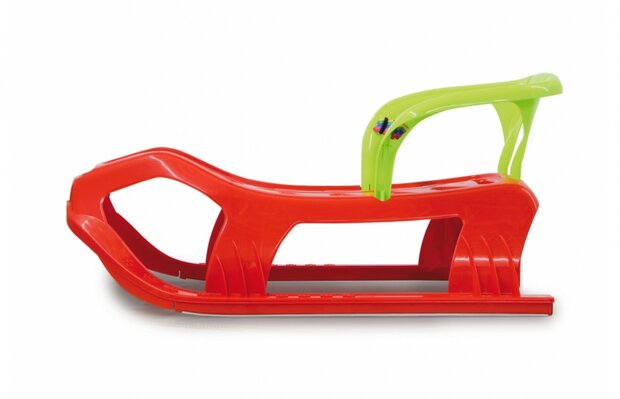 Snow Star slee met rugleuning rood 90 cm