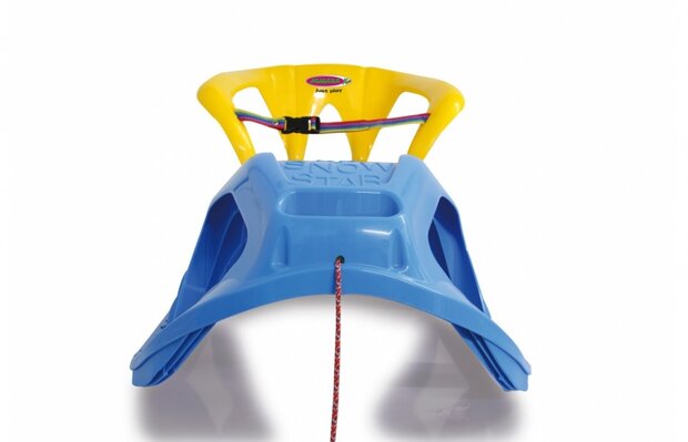 Snow Star slee met rugleuning blauw 90 cm