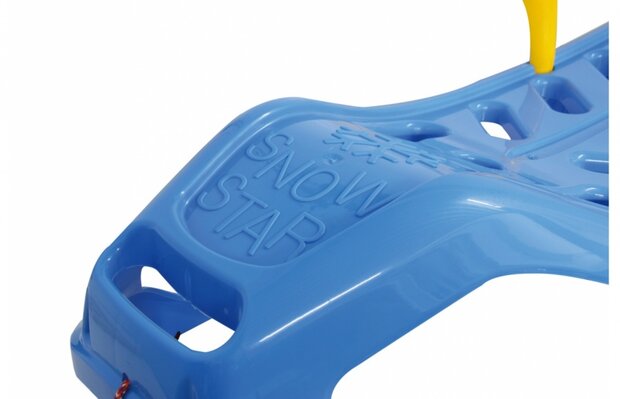 Snow Star slee met rugleuning blauw 90 cm