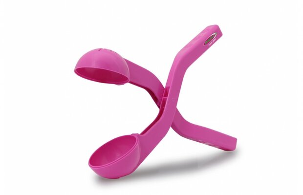 sneeuwbaltang roze junior 38 cm