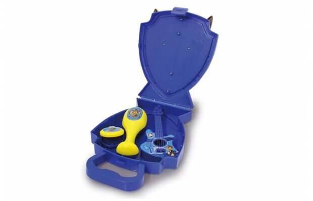 muziekset Paw Patrol Chase junior blauw 4-delig