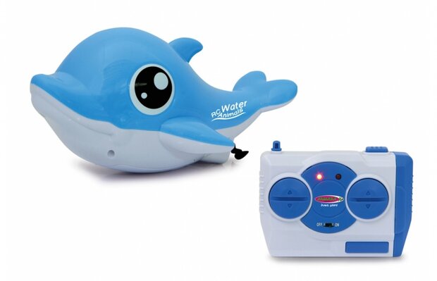 RC Dolfijn 22,7 cm junior 2,4 GHz blauw wit