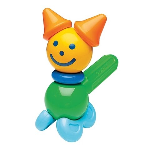 magnetische bouwset bosvriendjes junior 16-delig
