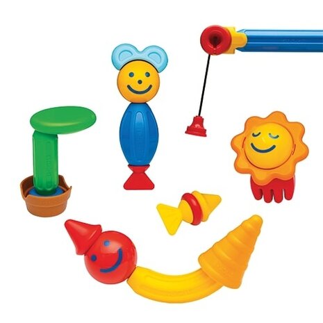 magnetische bouwset vissen 26-delig multicolor