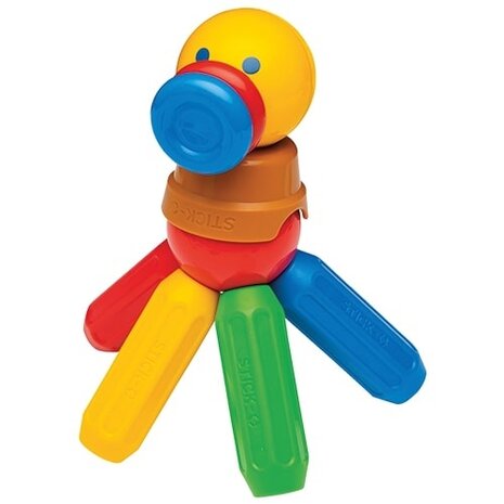 magnetische bouwset vissen 26-delig multicolor