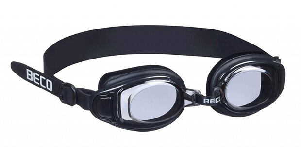 zwembril Acapulco junior polycarbonaat zwart one-size