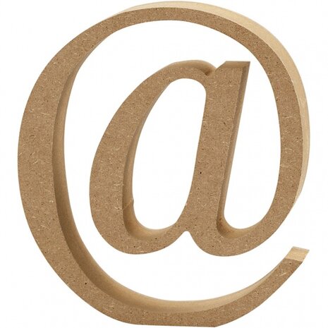 houten symbool @ 8 cm