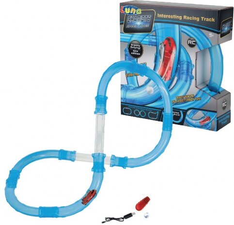 racebaanset Chariots Speed Pipes met licht