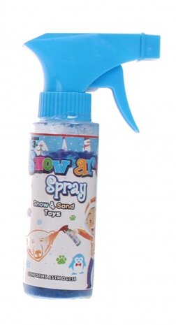 stoepkrijtverf voor sneeuw en zand spray 15 cm blauw