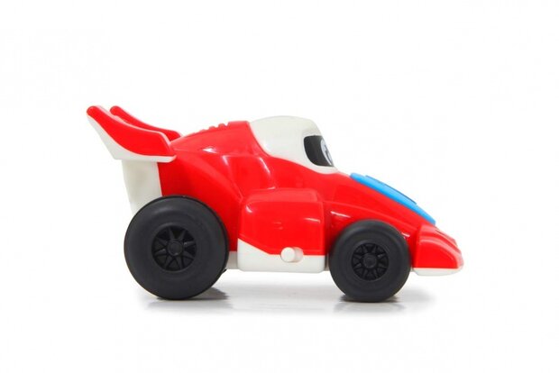 racewagen My Little Racer jongens 16 cm rood