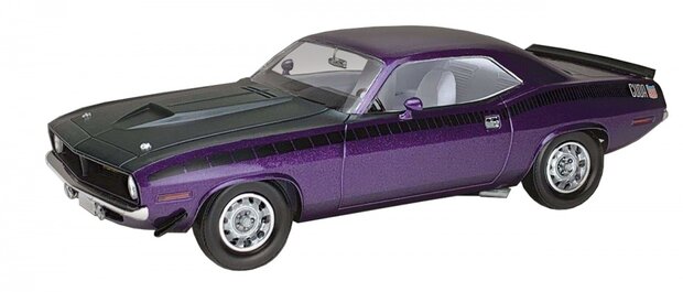 modelbouwset 1970 Plymouth AAR Cuda 191 mm schaal 1:25