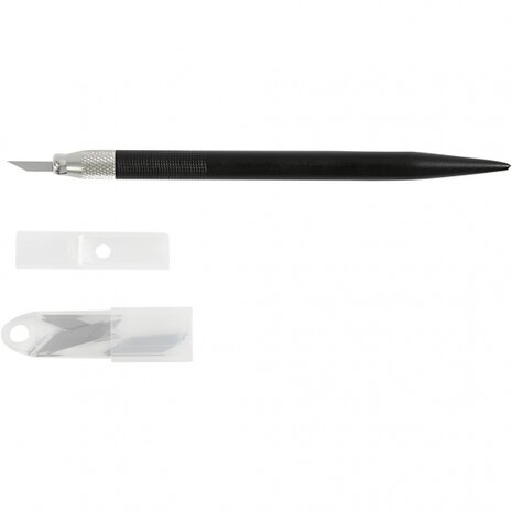 Hobbymes 13 cm zwart