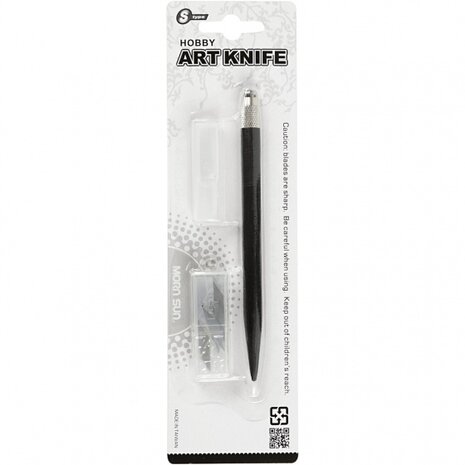 Hobbymes 13 cm zwart