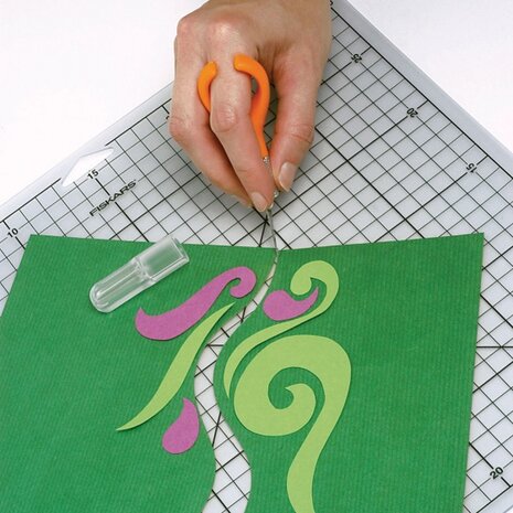 Fingertip Art Knife oranje