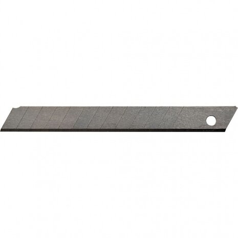 Reservemes 9 mm staal 10 stuks