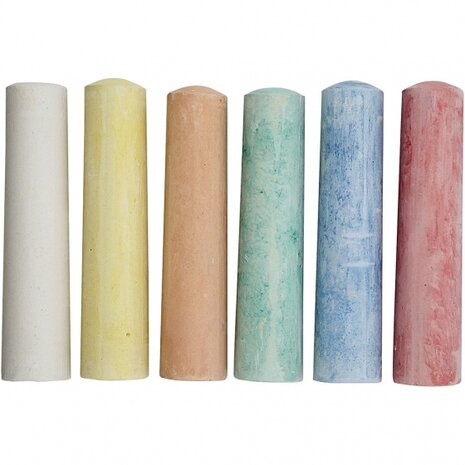 stoepkrijt 6 stuks