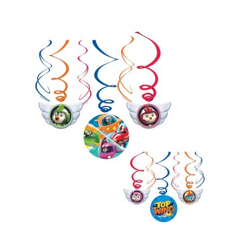 feestlinten Top Wing 61 cm 6 stuks