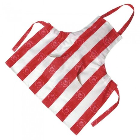 kookschort rood/wit 27 cm