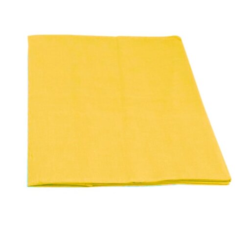 speelkleed 1,5 x 1 m geel katoen