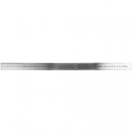 metalen liniaal 50 cm
