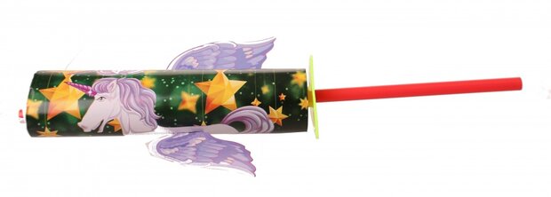papieren jojo eenhoorn sterren multicolor