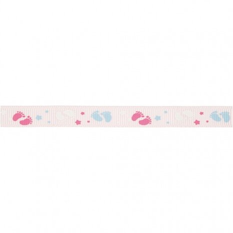 decoratielint Mix &amp; Match 9 mm / 5 meter lichtroze