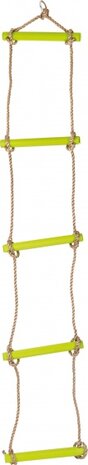 small foot sky stormer touwladder groen