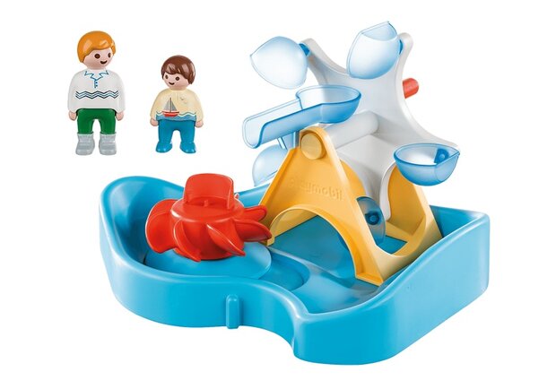 1, 2, 3 - Waterrad met carrousel (70268)