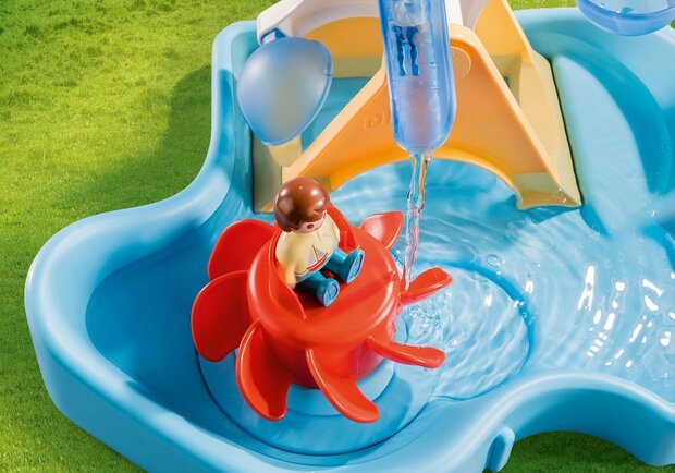 1, 2, 3 - Waterrad met carrousel (70268)