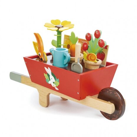 kruiwagen met tuinset junior 31-delig