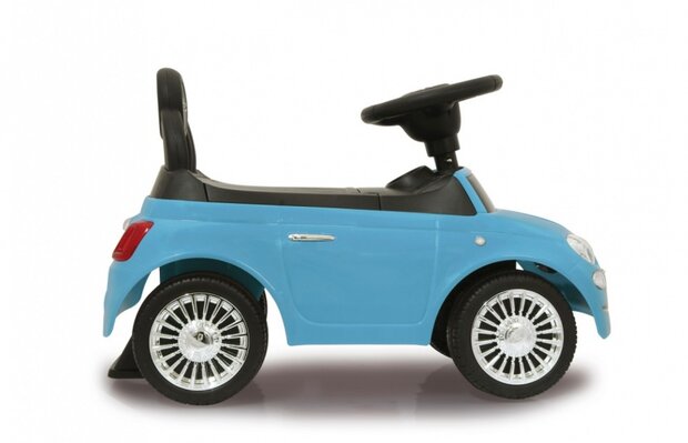 loopauto Fiat500 60 x 27,5 x 38 cm blauw