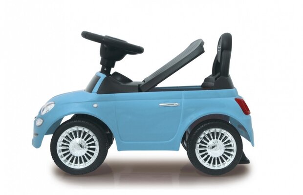 loopauto Fiat500 60 x 27,5 x 38 cm blauw