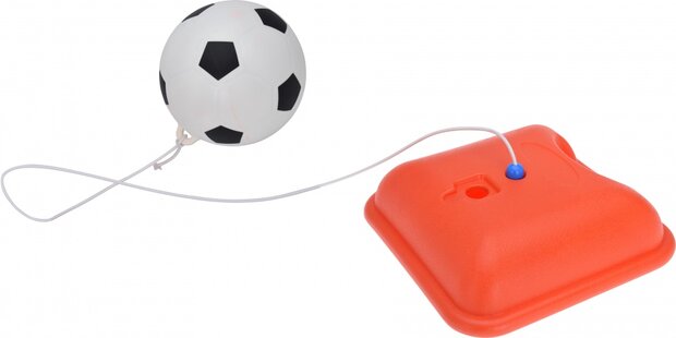 voetbaltrainer met verzwaarde basis