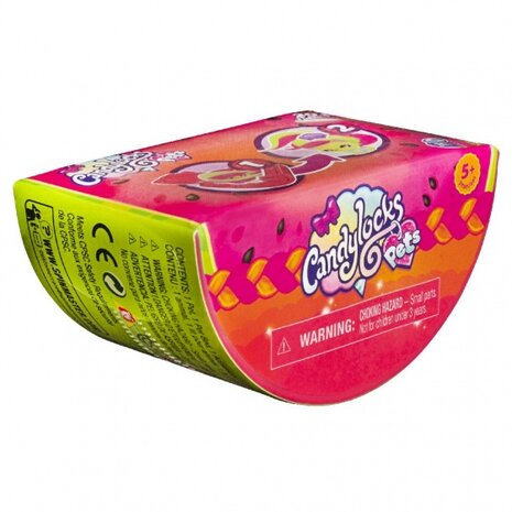 speelfiguur Candylocks Pets 9 x 5 cm multicolor