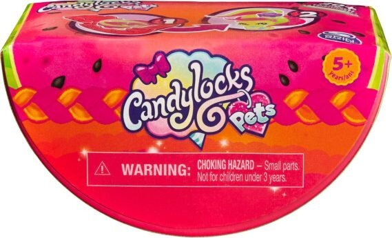speelfiguur Candylocks Pets 9 x 5 cm multicolor