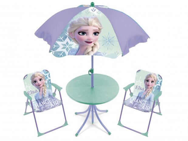 campingset Frozen 2 meisjes paars 4-delig