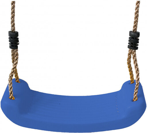 schommelzitje 42 x 16 x 5 cm blauw