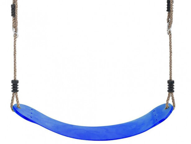 schommelzitje Flex 66 x 14 cm EVA blauw